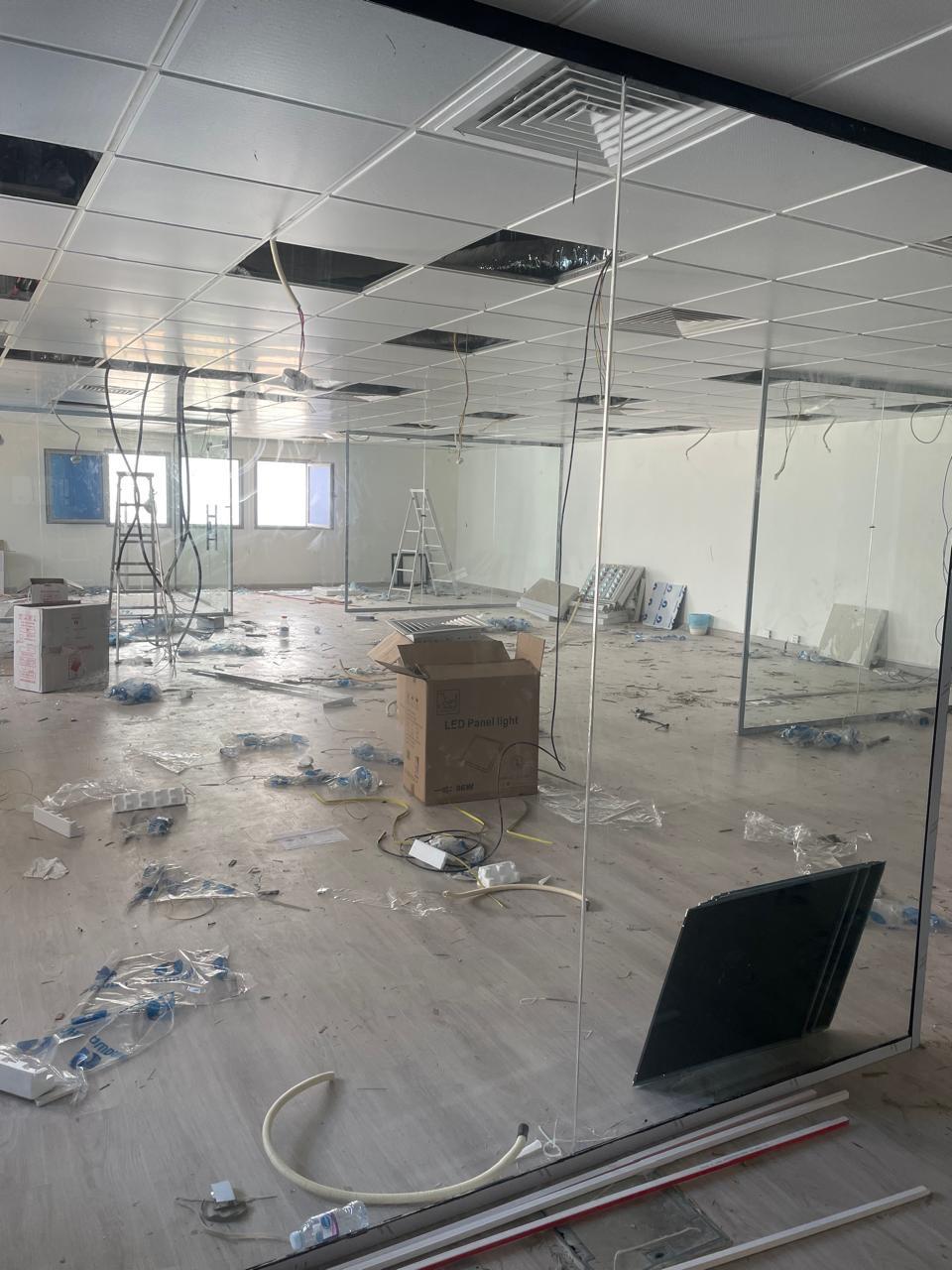 Office fit-out Jeddah - work in progress 4